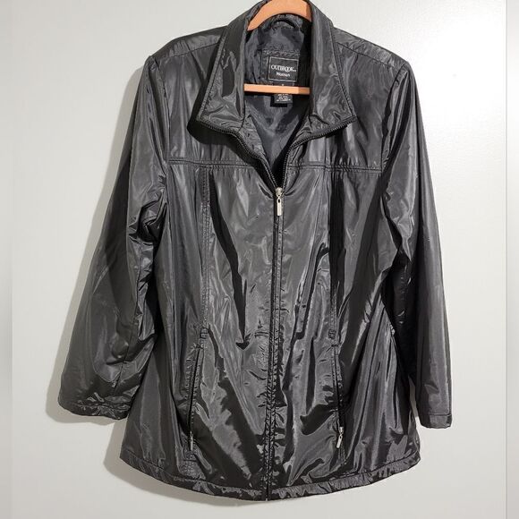 Outbrook Woman vintage plus size Coat Jacket - Picture 3 of 6